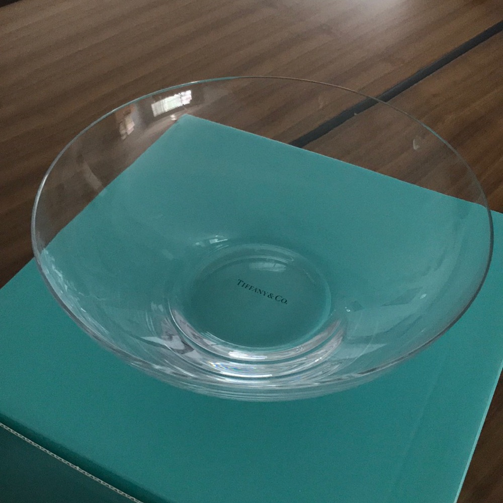 Tiffany & Co glass bowl
